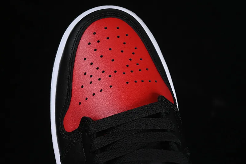 All categories Air Jordan Jordan series basketball shoes Air Jordan 1 Low G version pure original Air Jordan 1 Low AJ1 Joe 1 red and black low-top cultural casual sneakers 553558-067